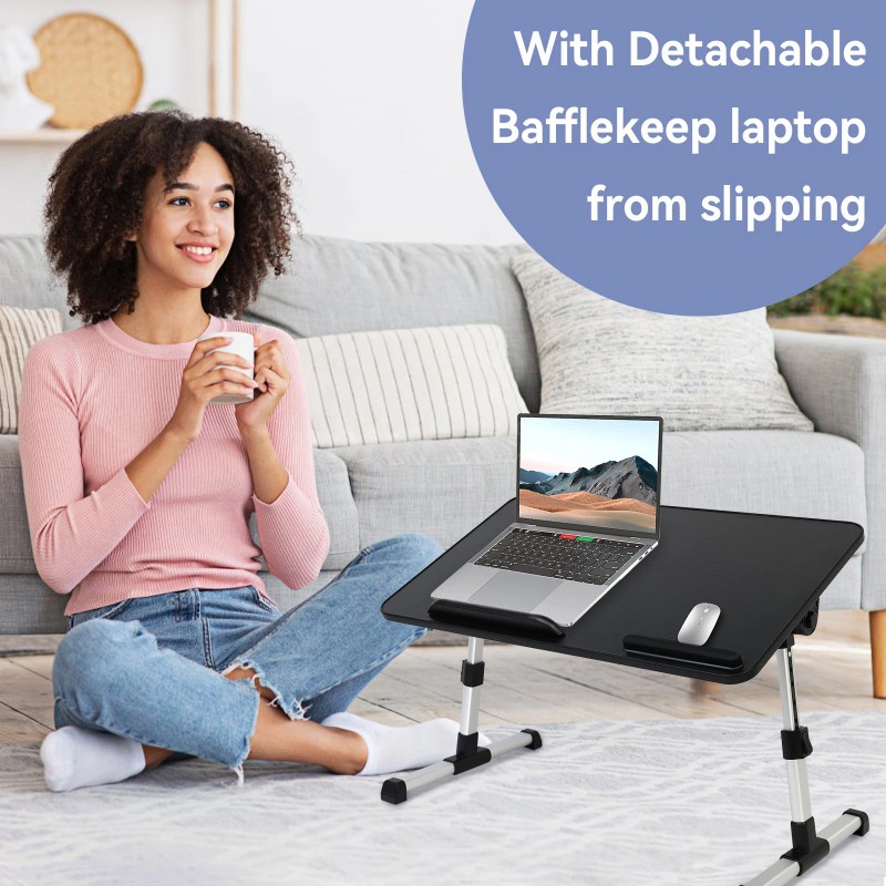 Universal Foldable Portable Adjustable Laptop Table Stand Lap Tray Bed