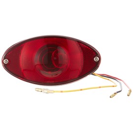 Kijima 218-3005 Motorcycle Parts Tail Lamp Assy American Cat Eye Plating