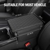 wumawu Arm Rest Cover for Car, Leather Car Center Console