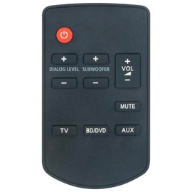 Allimity N2QAYC000064 Replacement Remote Replacement for Panasonic Home Theater SoundBar System SC-HTB20 SU-HTB20P SU-HTB20 SCHTB20 SUHTB20P SUHTB20