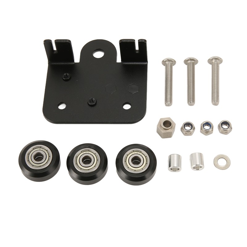 3D Extruder Back Support Plate with Pulley Extruding Backplate for