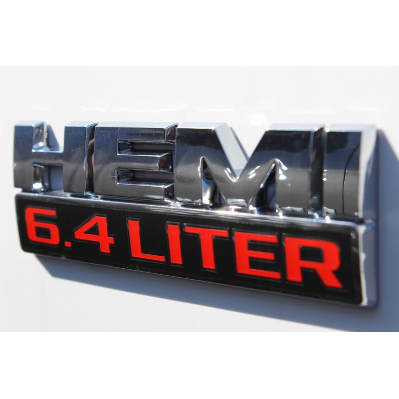 Dodge Ram Jeep 6.4 Liter Hemi Logo Decal Emblem Nameplate