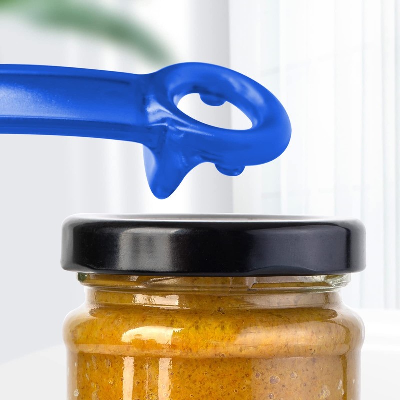 1 Pack Blue Jar-key Jar Opener The Original Easy Use