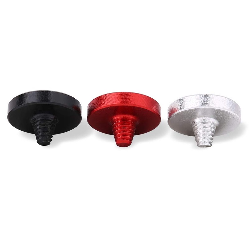 Tosuny Pack of 3 Shutter Release Buttons, Universal Concave Surface