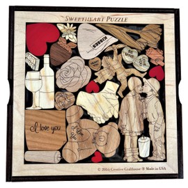 The Sweetheart Puzzle – Wonderful Valentine's Day Gift Idea - Personalize With Name or Message