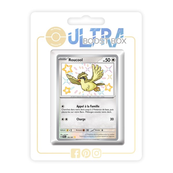 my-booster Pokémon Company SV045-FR24-UB-196, Multi-Colour