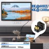 YFFSFDC 180 Degree Angled HDMI to HDMI Adapter U Shape