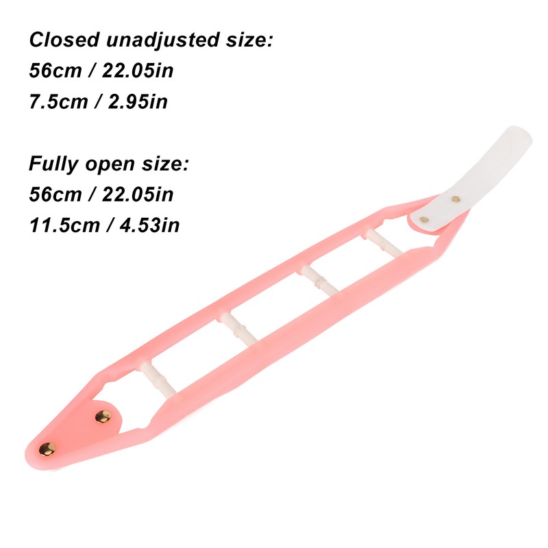 Adjustable Silicone Neck Support Brace Prevent Bow Cervical Spine Traction