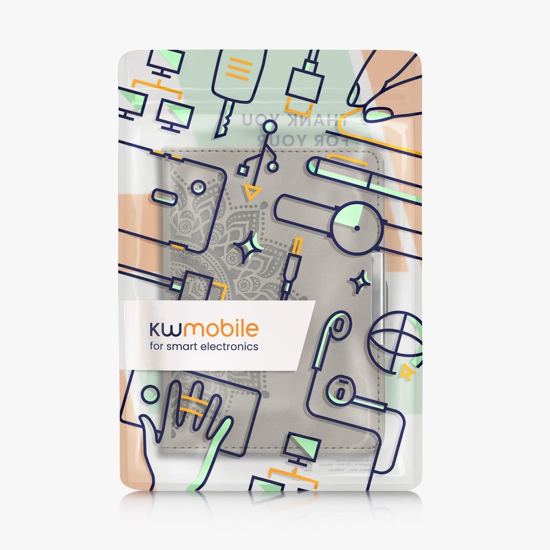 kwmobile Case Compatible with Tolino Vision 1/2 / 3/4 HD