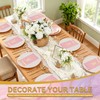 50 Pcs Scalloped Disposable Hand Towels Monogrammed Decorative Paper Napkins