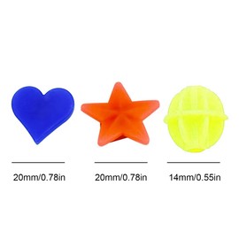 NIANOPKM 108 Pieces Children's Bicycle Accessories Spoke Clips, Bicycle Spoke Clicker for Children Bicycle Spokes Decor Gift for Girls and Boys Spoke Beads