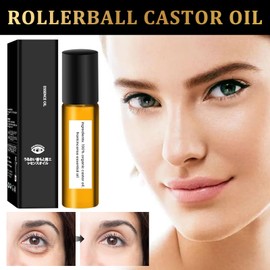 Eye Serum Against Eye Circles, Eye Natural Eye Roller Against Wrinkles, Under Eye Roller with Castor Oil, Eye Roll-On, Eye Cream Against Wrinkles and Eye Circles, Eye Care, Dark Circles Removal
