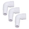 3Pcs Elbow Adapter Connector 90 Degree Fitting for Hayward SPX1105Z3