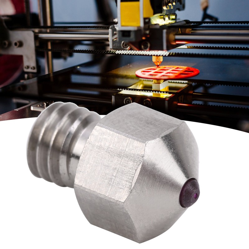 MK8 Titanium Steel Ruby Nozzle 0.4mm Antioxidant Accessory Artificial Precious