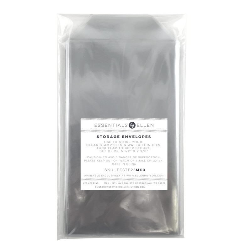 Storage Envelopes, Medium 25pk, Essentials by Ellen