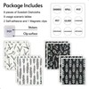Eulnars Swedish Dishcloths for Kitchen, 8 Pack Flower Reusable Paper