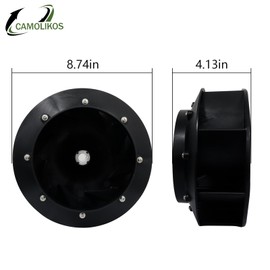 70359801P 70359801 Heavy Duty Dryer T30 PKG 30lb Blower Assembly Replacement Part Compatible with Huebsch, Speed Queen, Ipso Dryer 70123301P 70248601 70248601P 8.72 OD