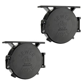 RecPro RV Replacement End Caps for 4 5/8" Sewer Hose Holder | RV Sewer Hose End Caps