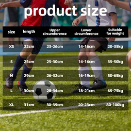 Zikenis 1 Paar Schienbeinschoner für Fußball,chienbeinschoner Kinder Fussball,Atmungsaktiv & rutschfest Schienbeinschoner Fußball Herren,Schienbeinschoner,stoßfest,für Jungen Und Mädchen (XS Code)