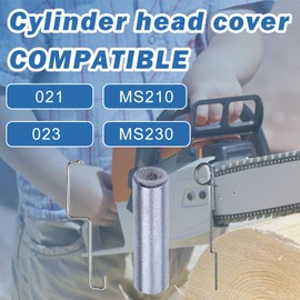 AUMEL Throttle Trigger Rod Spring Kit Replace for 1128 182 1005, 1117 182 0805, 1123 182 0901 for Stihl 021 023 025 MS210 MS230 MS250 Chainsaws