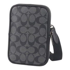 Coach CO912 QBMI5 Men's Shoulder Bag, Shoulder Bag, PVC Crossbody Signature Canvas, Crossbody Bag, Mini Bag