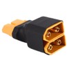 JFtech 3pcs No Wire XT60 Parallel Connector 1 Female to