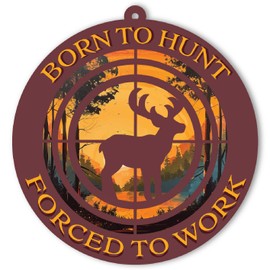 BlinkWishes Hunting Christmas Ornament, Deer Hunting Xmas Tree Decor, for Hunters, Hunting Enthusiasts, Hunting Lovers, Him Men Her Women, Hunter Keepsake