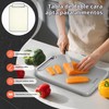 Sumzzz - Tabla de cortar de acero inoxidable para cocina,