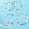 GORTIN Clay Bead Bracelets for Women Boho Stretch Bracelets Starfish