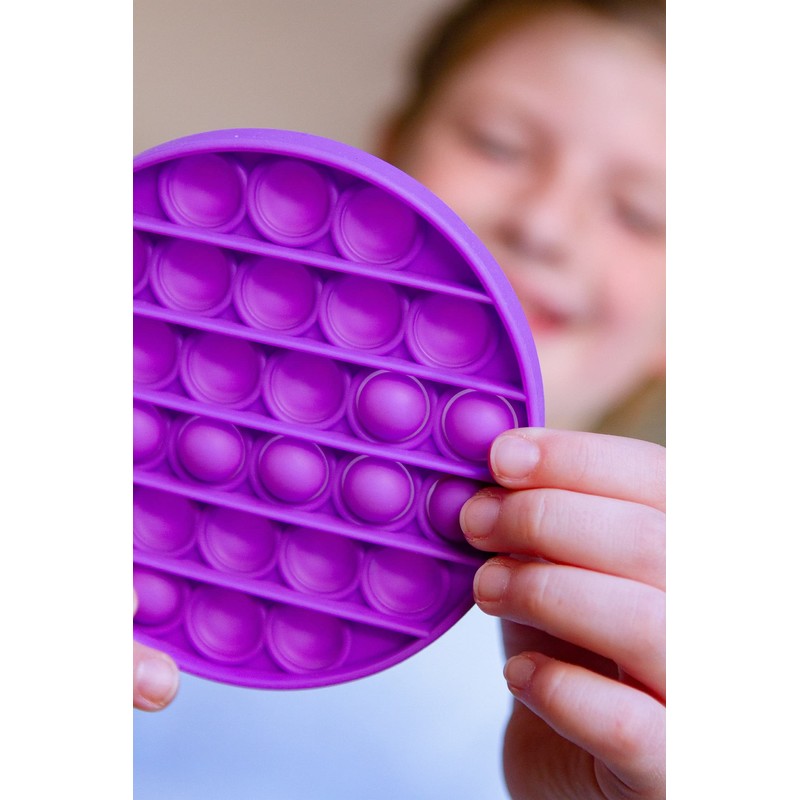 Go Pop! 4573205123769 Squeeze Toy, Push Pop, Japanese Packaging, Purple