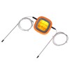Barbecue Oven Thermometer Dual Probe Electronic Digital Display Touch Button