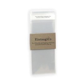 KintsugiCo Clear Biodegradable Wax Melt Snap Bar Packaging Bags (50, 60 x 124mm [2.3 x 4.8"])