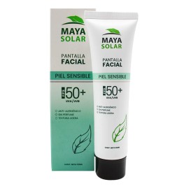 Protector Solar Facial Mineral Maya Solar Piel Sensible 50ml
