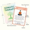 Somatic Therapy Cards for Nervous System Regulation – Self-Care &