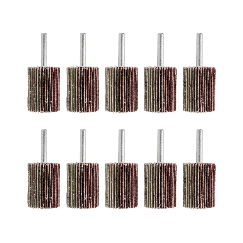 Pack of 10 Flap Grinder 60 Grit Flap Grinder 30
