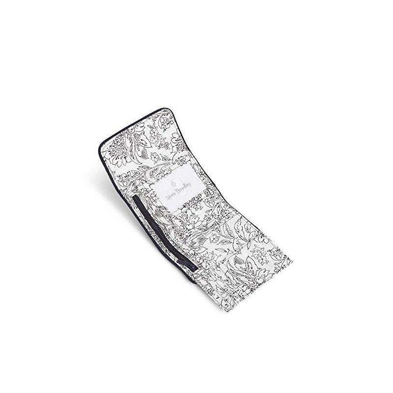 Vera Bradley Women's Microfiber Riley Compact Wallet With RFID Protection,