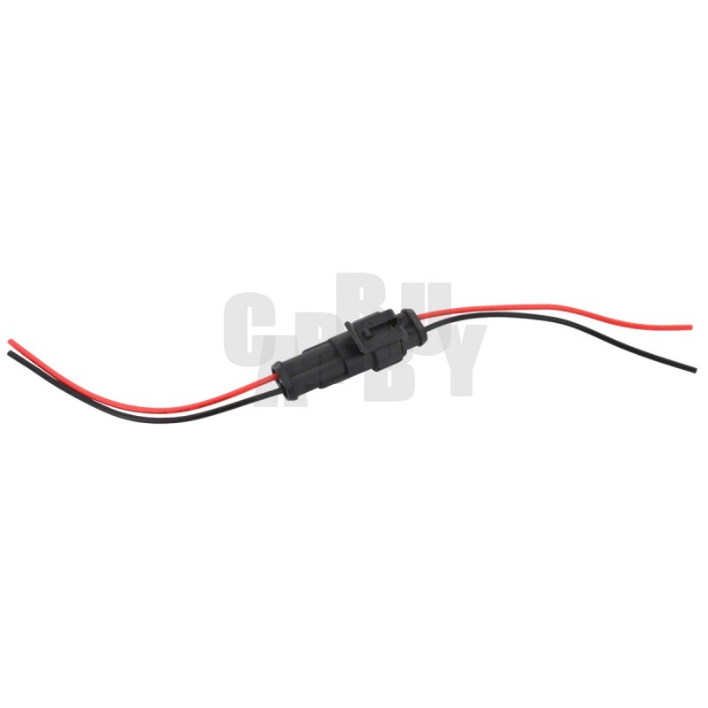 carbbuy 20X Car Waterproof Electrical Wire Cable Connector Male Female