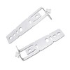 2pcs Dishwasher Mounting Bracket,WD01X27759 Dishwasher Countertop Mounting Bracket,Compatible with General