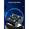 Shaver Blade Replacement Triple Blades Razor Men, Shaver Heads Replacement