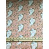Dear Stella Cotton Fabric BOO - Pat# DFG2460 on Papaya