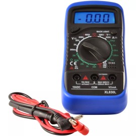 Ameribox Digital Multimeter AC DC Voltmeter Ammeter Ohmmeter Volt Tester Meter XL830L