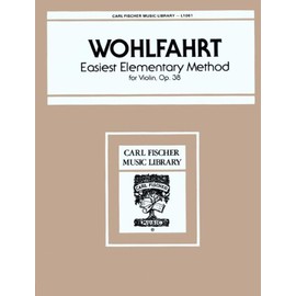 L1061 - Wohlfahrt - Easiest Elementary Method for Violin, Op. 38