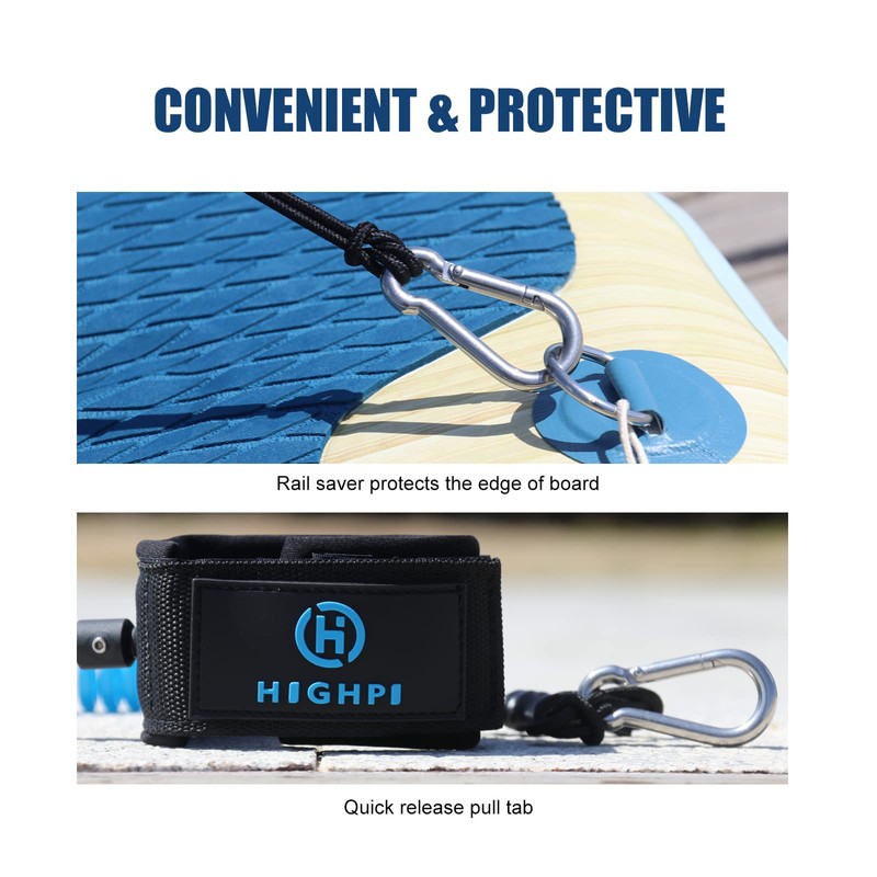 Highpi paddle board leash
