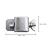 16Pcs Butt Welding Clamps, Weld Sheet Metal Welding Clamps, Butterflies