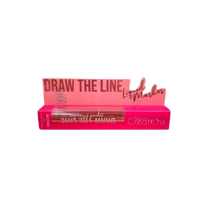 Delineador líquido Beauty Creations Overachiever infinity wear punta de fieltro