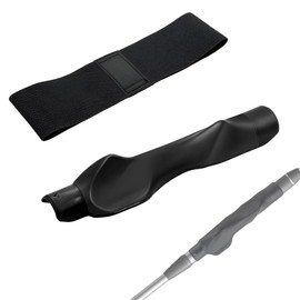 Golf Grip Trainer Attachment & Swing Correcting Arm Band,Golf Grip Swing Training Combo,Right Hand Grip Trainer Attachment Equipment,Improve Accuracy & Build Muscle Memory