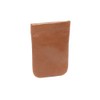 LEAS Snap Key Case Key Bell Genuine Leather, Cognac, Snap