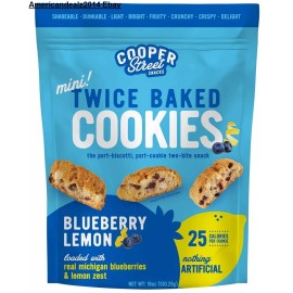 Cooper Street Blueberry Lemon Cookies 18 oz Nut Free, Dairy Free, Non-GMO