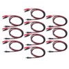 DC to Dual Test Clip Cable Copper Core Electrical Test