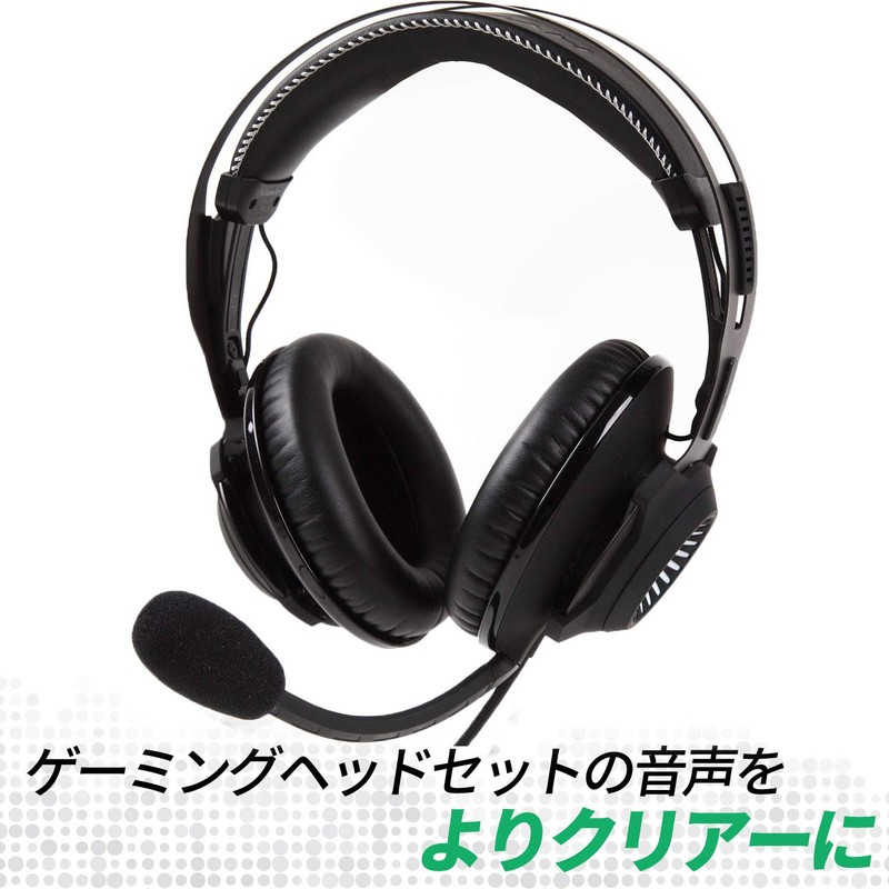 [gonkiss] Headset in Cam Microphone Windscreen Mic Sponge Inside Diameter